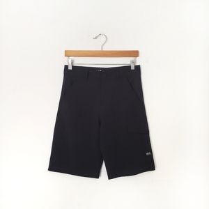Vans Boys Black Vanphibian Modern Cargo Shorts